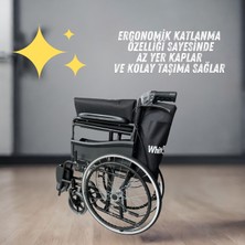 Standart Frenli Tekerlekli Sandalye Yüksek Kalite Standart Tekerlekli Sandalye