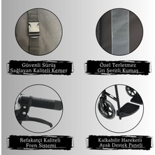Standart Frenli Tekerlekli Sandalye Yüksek Kalite Standart Tekerlekli Sandalye