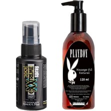 Playboy Hintohu Ferahlatıcı Sprey 50 ml - Playboy  Masaj Yağı 120 ml