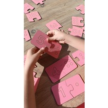 Ahşap Eğitici Sayı Puzzle