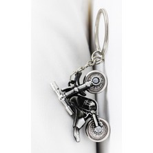Metal Bisiklet Figürlü Anahtarlık , Hediyelik Çanta Süsü