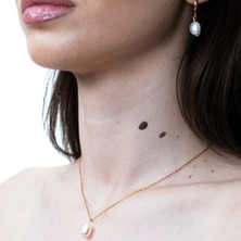 Mia Lia Design Elior - Inci Doğal Taş Kolye & Bileklik & Küpe
