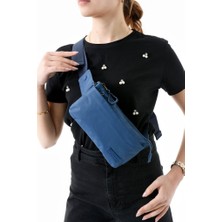 Unisex Bel Çantası Free Bag Paraşüt Kumaş Hafif Yağmur Geçirmez Kumaş Çok Cepli Body Bag 23*12 cm