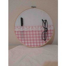 Kasnakta Nostalji- El Yapımı Kumaş (27 cm Kasnak)