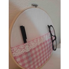 Kasnakta Nostalji- El Yapımı Kumaş (27 cm Kasnak)