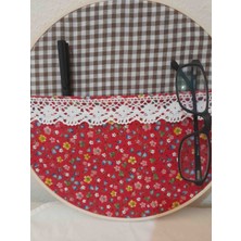 Kasnakta Nostalji /el Yapımı - Kumaş 27 cm Kasnak
