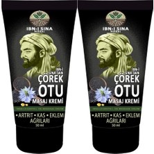 Bayilik XML 2 Adet Ibn-I Sina Çörek Otu Kremi 50 ml Sırt Bel Kas Diz Iskelet Agrilarina Harici Uygulama Teskin Edici Masaj Kremi