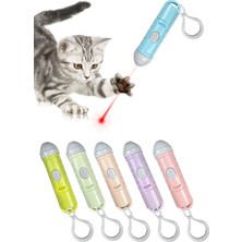 6'lı Kendinden Pilli Lazer Kedi Oyuncağı Seti, Eğlenceli ve Çekici Tasarım