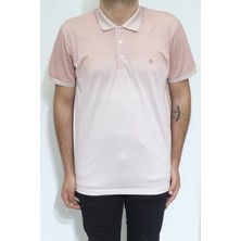 Santa Fistan Store Erkek Dijital Baskılı Desenli Klasik Kesim Rahat Kalıp Cepsiz Polo Yaka T-Shirt