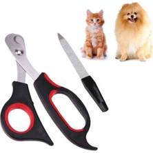 Evcil Hayvan Tırnak Bakım Seti, Törpü ve Makas Takımı, Kedi ve Köpek Manikür Seti