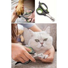 Evcil Hayvan Tırnak Makası, Kaymaz Sap, Paslanmaz Çelik, Kediler ve Köpekler Için