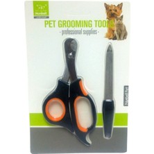 Kedi ve Köpek Tırnak Makası ve Törpü Seti, 14 Cm, Pratik ve Kullanışlı Araçlar