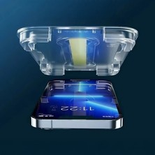 Xiaomi Redmi Note 14 Pro Plus 5g Zebana Kolay Takma Aparatlı Kavisli Hayalet Cam Ekran Koruyucu Siyah