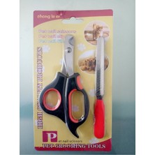 Kedi Tüy Bakım Seti, Makas ve Törpü ile Temizlik ve Bakım Kolaylığı