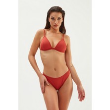 2501ESMM Kaplı Yarı Dolgulu Üçgen Bikini Üst