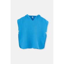 Mavi Müslin Kapş. Panço