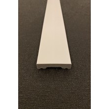 Decomanya Boyanabilir Duvar Çıtası 4 cm Poliüretan Düz Çıta Boyanabilir Çıta 5 Boy 12 Metre