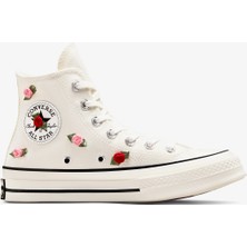 Converse Chuck 70 Roses Unisex Krem Sneaker