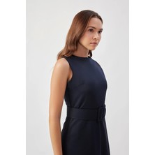 Kadın Lacivert Imre Dress Uzun Elbise