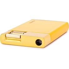 Parmida Gold Sarı Metal Gazlı Çakmak – Şık Tasarım PCM0707