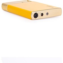 Parmida Gold Sarı Metal Gazlı Çakmak – Şık Tasarım PCM0707