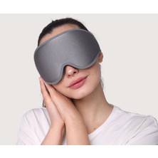 Viscoshy Siyah 3D Uyku Göz Bandı Gözlüğü