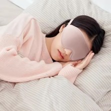 Viscoshy Siyah 3D Uyku Göz Bandı Gözlüğü
