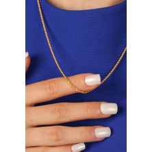 ÇGK KUYUMCULUK 2mm Halat Zincir Kolye