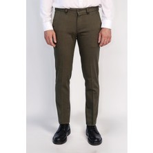 Velvarde Slim Chıno Pantolon Haki