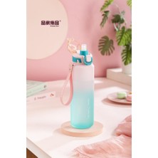 Pınkah PJ-782 1000ML Çıkarılabilir Pipetli Sportif Tritan Matara