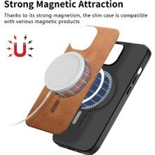 15 Kablosuz Şarj Magsafe Araba Bağlar Için Flip Case Ince (Yurt Dışından)