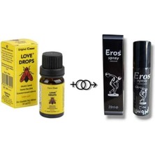 Eros Love Drops Kadınlara Özel Damla - Eros Sprey