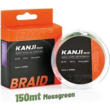 Fujin Kanji 8x 150MT Moss Green Pe Line