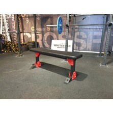 Crossfit Düz Bench Sehpası Kırmızı