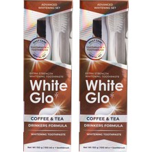 White Glo Çay - Kahve İçenlere Beyazlatıcı Diş Macunu 150 g Avantajlı Paket X 2 Adet