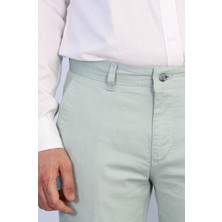 Velvarde Slim Chıno Pantolon Su Yeşili