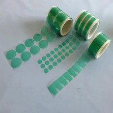 Yeşil Polyester Disk Bantlar 24MM (Disk Çapı)