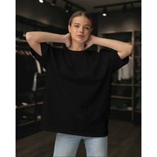 Basic Boxy Oversize Düz Unisex Tişört – Premium Kalite - Yüksek Gramaj %100 Pamuk
