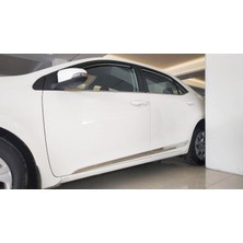 Brsplast Toyota Corolla Uyumlu 2013-2019 Krom Yan Kapı Çıtası 4 Parça Paslanmaz Çelik