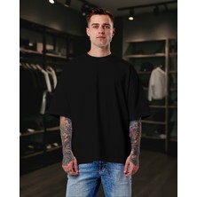 Basic Boxy Oversize Düz Unisex Tişört – Premium Kalite - Yüksek Gramaj %100 Pamuk