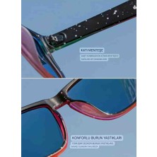 Güneş Gözlüğü Polarize ve UV400 Korumalı Renkli Hafif Şık Tasarım Unisex
