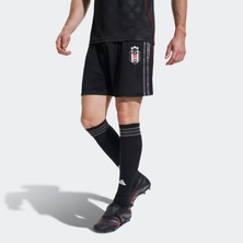 adidas Beşiktaş JK 25/26 Erkek Siyah Deplasman Futbol Şortu.-