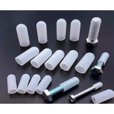 Silikon Maskeleme Şapkası 5.94MM(İÇ Çap)X 9.14MM(DIŞ ÇAP)X25.40MM(UZUNLUK)