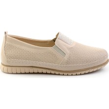 Bej Leather Kadın Casual Ayakkabı K01140005203