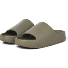 Jack & Jones Erkek Jfwrıpple Moulded Slider Haki Terlik - 12274637