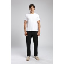 Lee Cooper Rico Yüksek Bel Normal Kesim Düz Paça Siyah Erkek Jean Pantolon