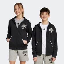 adidas Unisex Çocuk  Siyah  Ceket J CLGT FT FZ JM1534