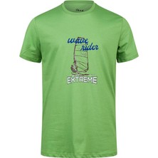 2AS Alex Baskılı Erkek Sıfır Yaka T-Shirt 042