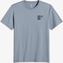 Converse Erkek Mavi T-Shirt