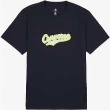 Converse Classic Erkek Baskılı Siyah T-Shirt